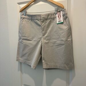 Matty M Women’s Bermuda Short XL- Tan- NWT